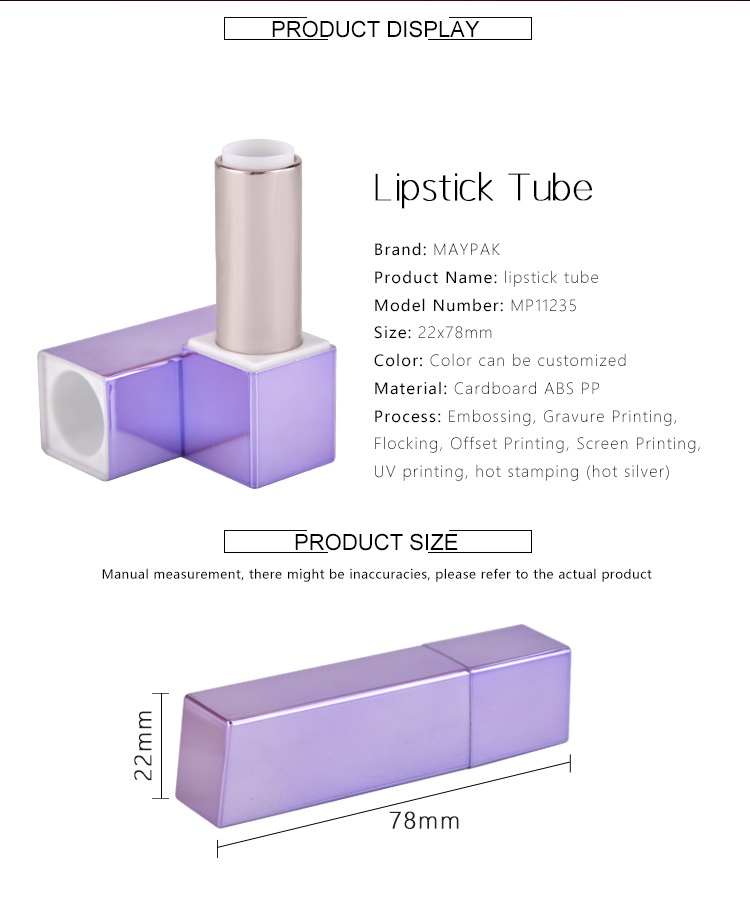 mini slim magnetic lipstick case