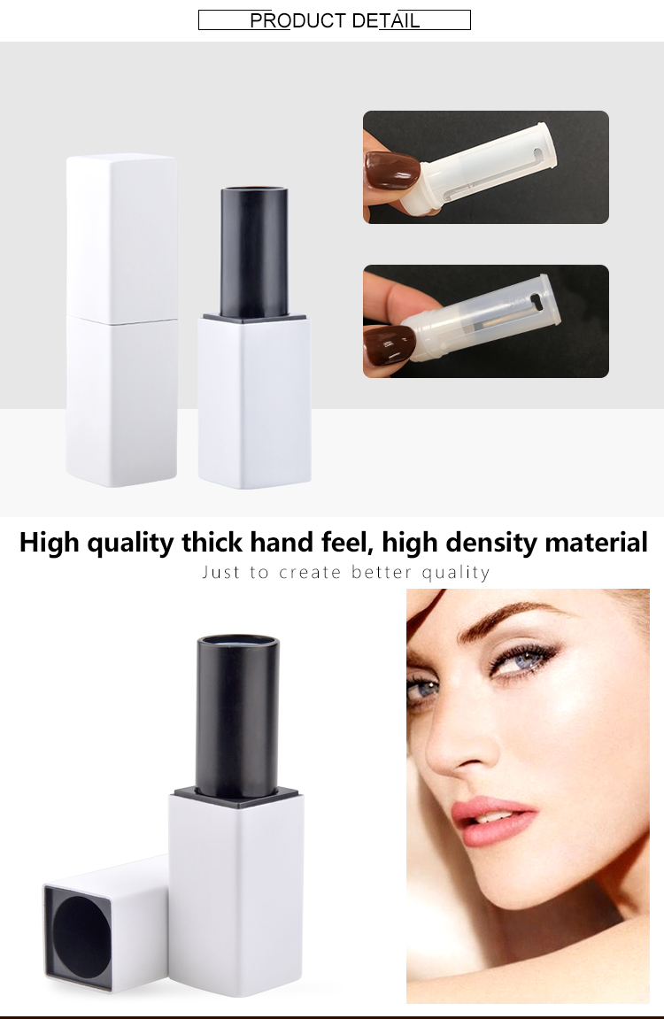 Manufacturer Supply magnetic plastic lipstick tube