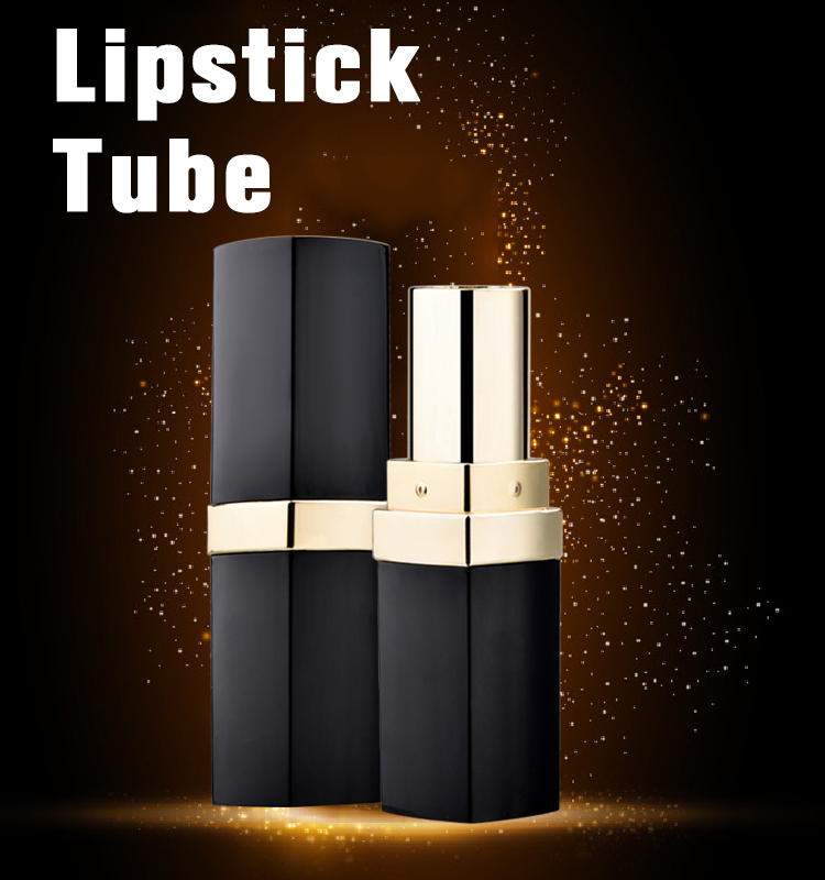 wholesale plastic square lipstick tube