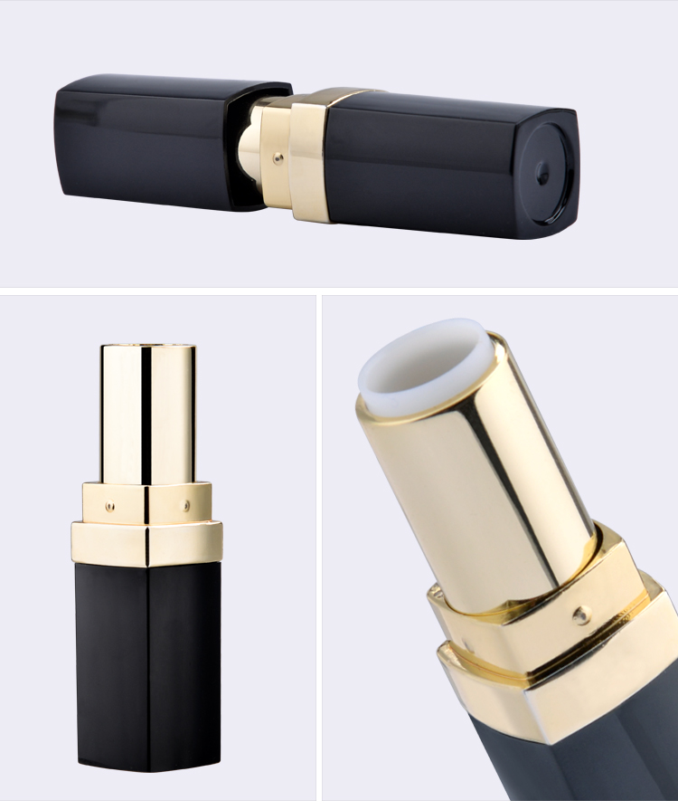wholesale plastic square lipstick tube