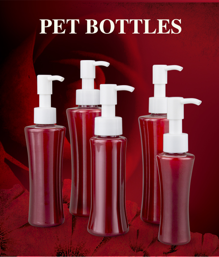plastic lotion pump PET plastic bottle