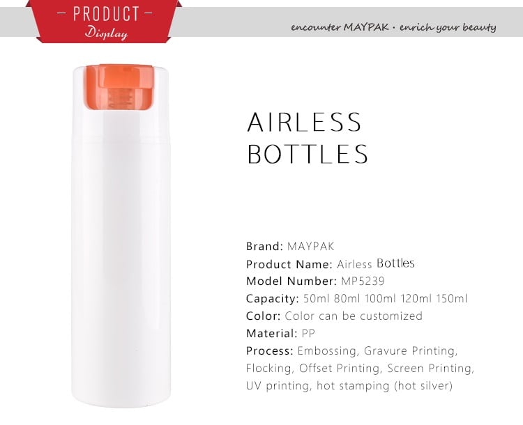 150ml PP Airless Pump Bottle