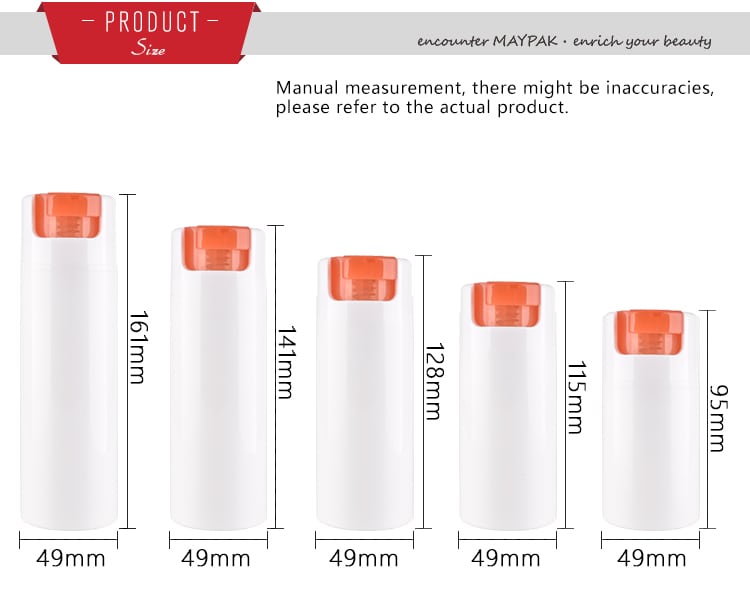 150ml PP Airless Pump Bottle