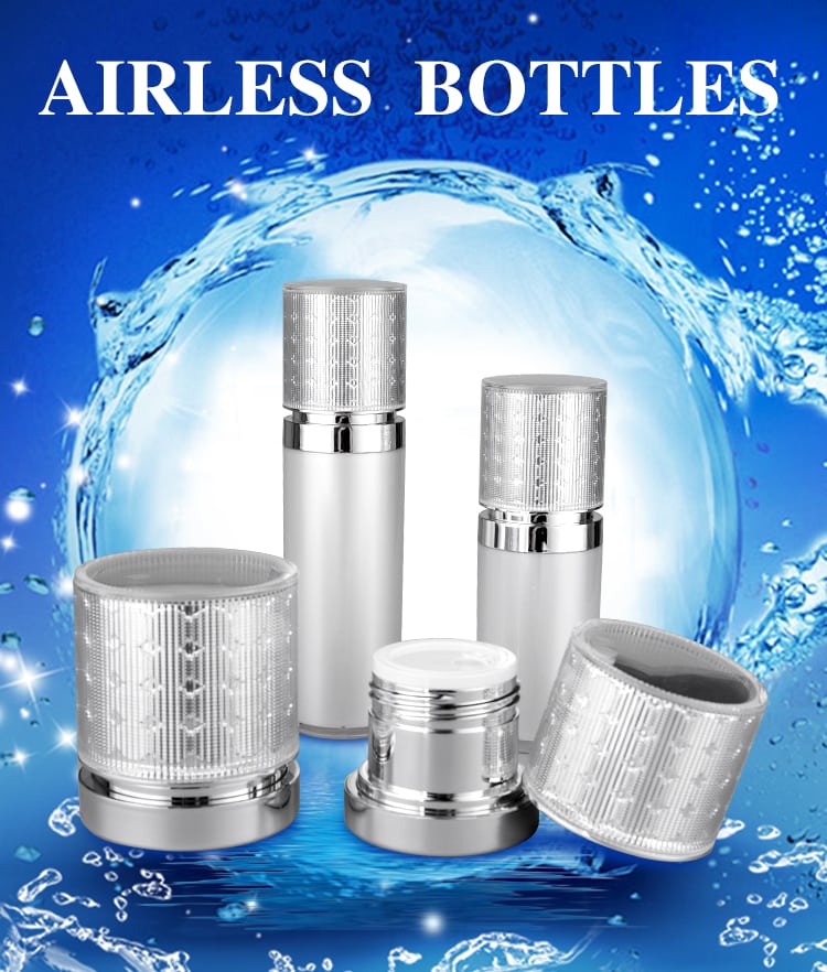 organic cosmetic pump airless bottle