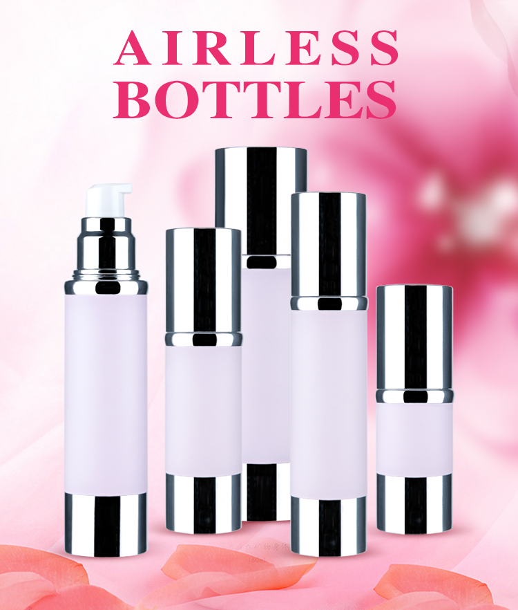 pump cosmetic bottles containe