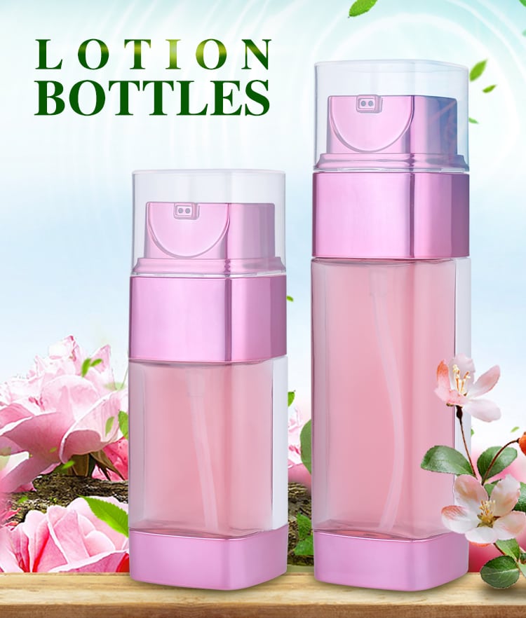 plastic double wall serum bottle