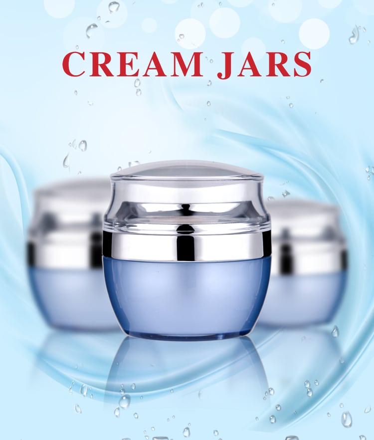 airless cream pump jar