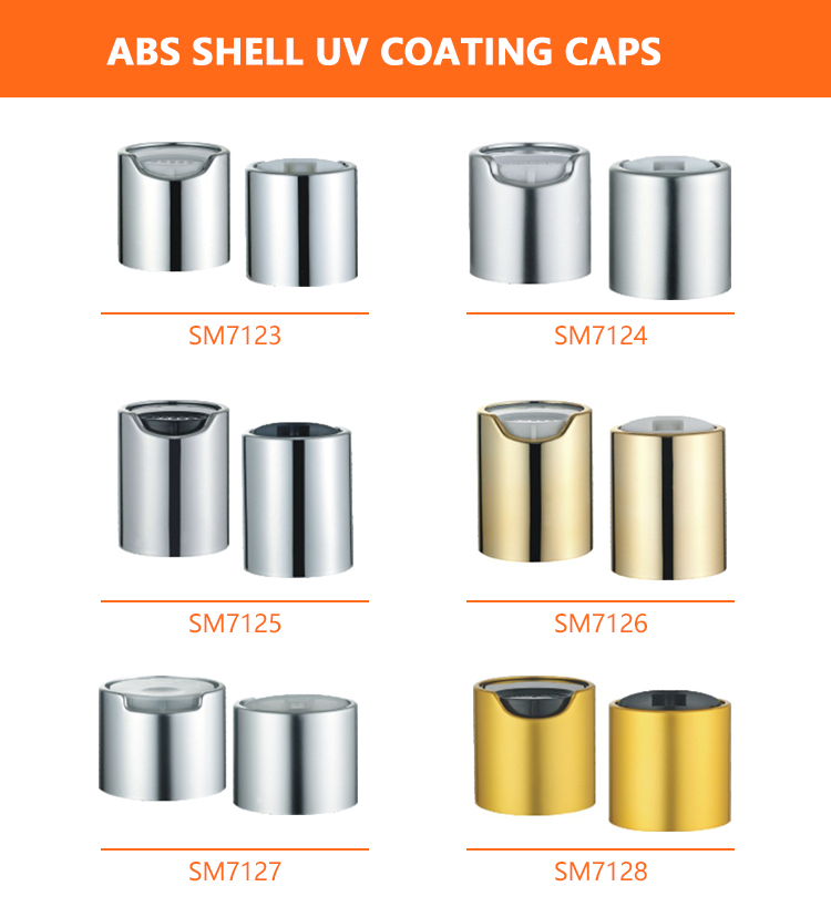 Best quality ABS shell uv coating plastic cap