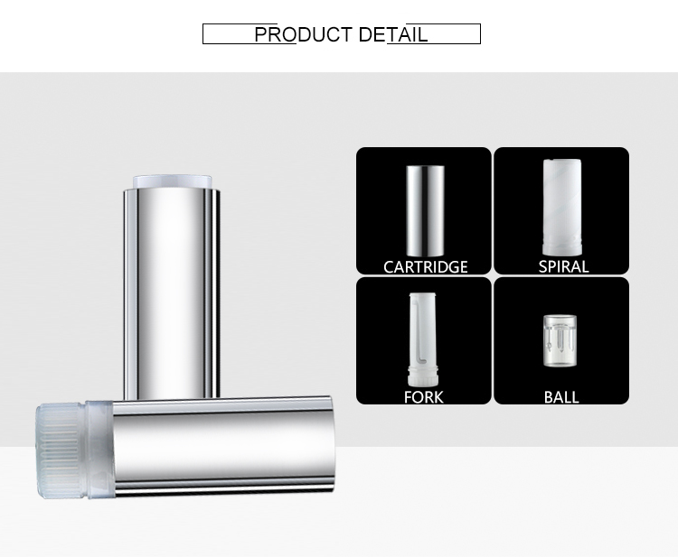 silicone oil lipstick tube plastic cartridge core