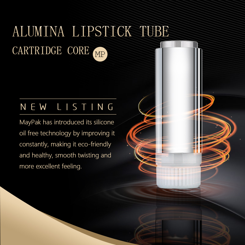silicone oil free lipstick tube cartridge core