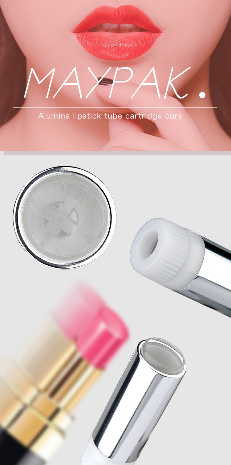 silicone oil free lipstick tube cartridge core