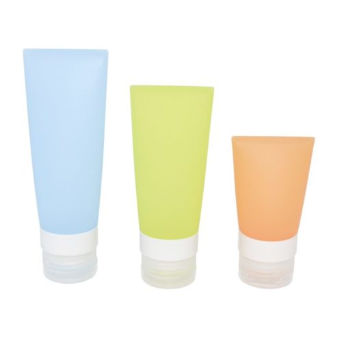 silicone cosmetic bottle