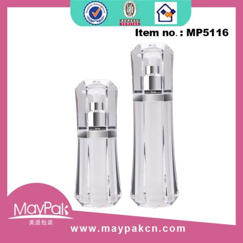 cosmetic bottles with airless pump