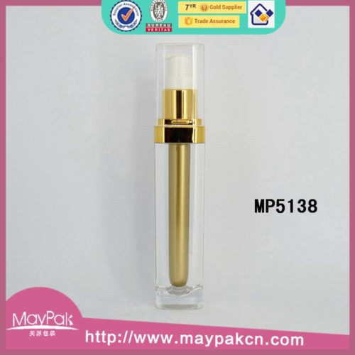 acrylic plastic lotion bottle