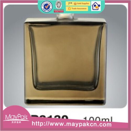 empty amber bottle glass perfume