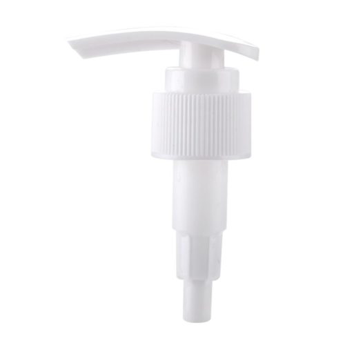 Ribbed White Shower Foam Heads