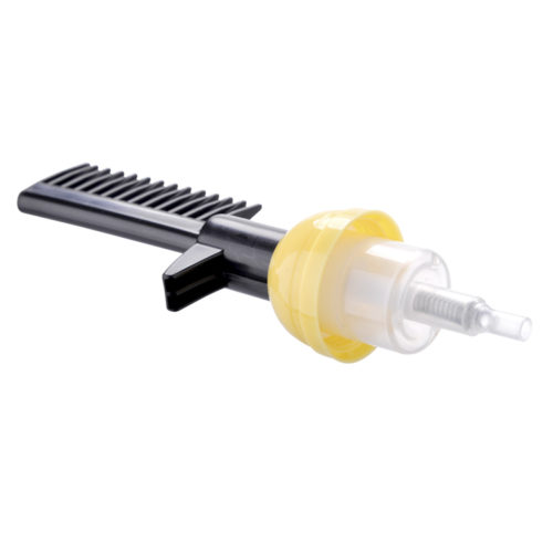 Foam Comb Heads Black Pumps