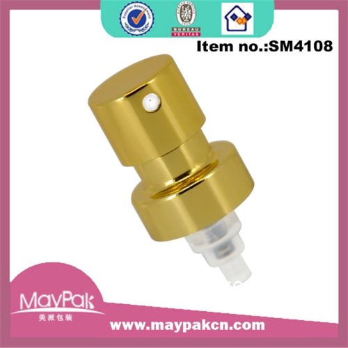 Customized Shiny Gold Aluminum Crimp Pump