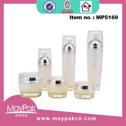luxury acrylic double wall bottles