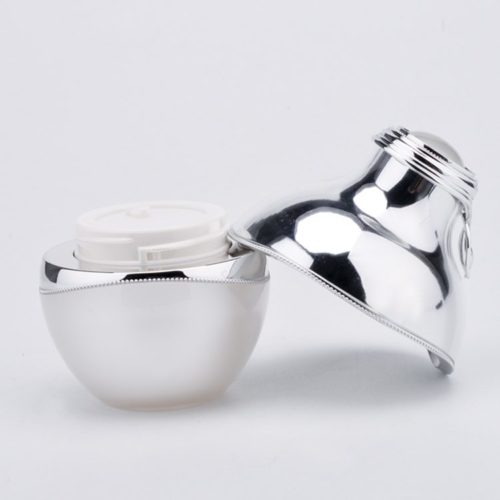luxury double wall face cream jars