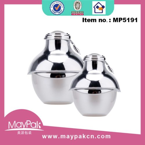 luxury double wall face cream jars