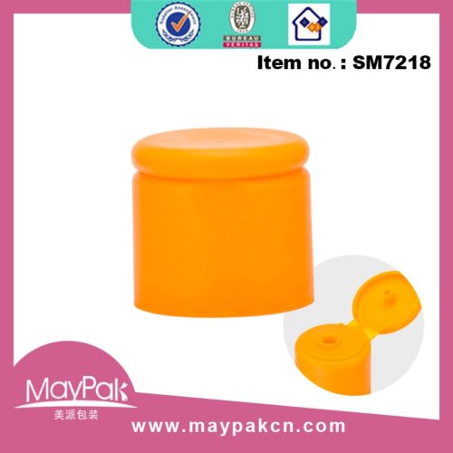 White plastic screw bottle cap