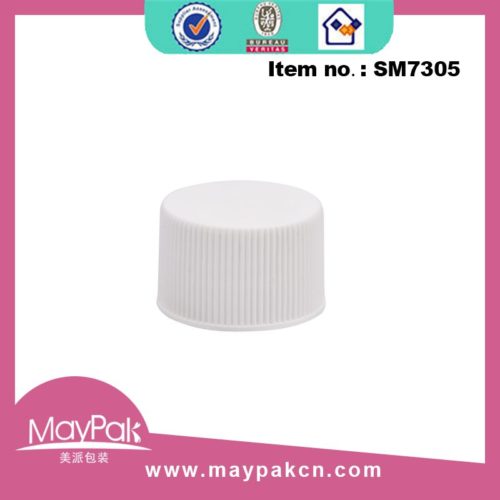 Ribbed transparent screw cap