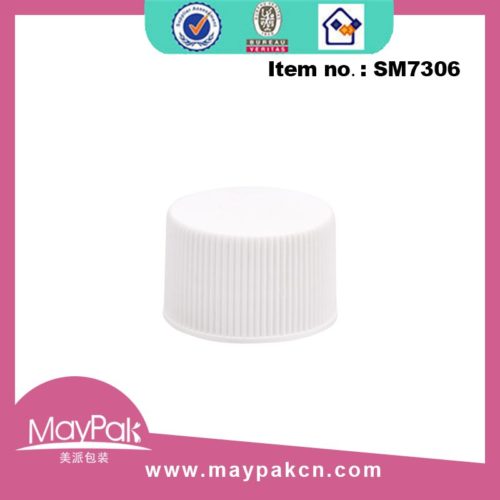 Blue ribbed easy screw cap