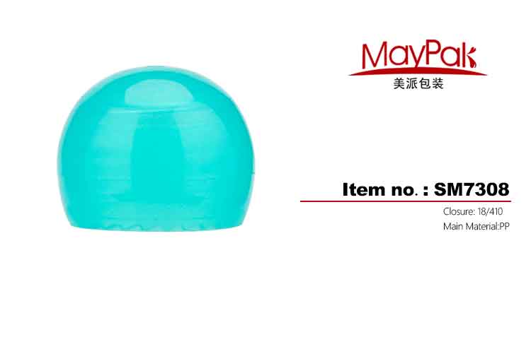 Plastic ball shape cap