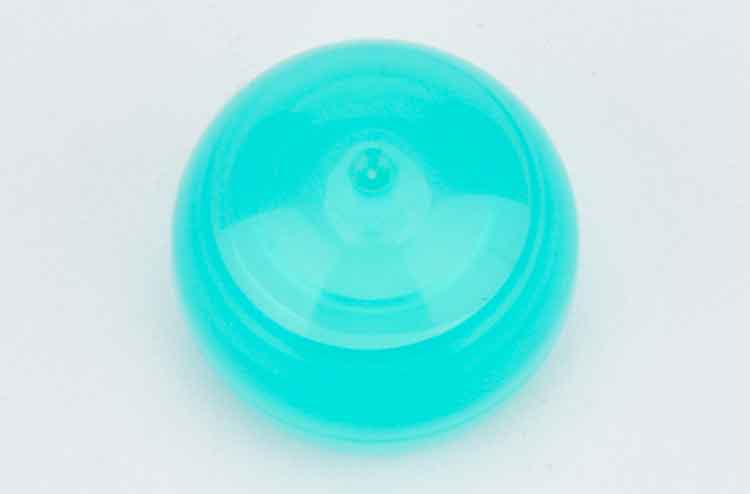 Plastic ball shape cap