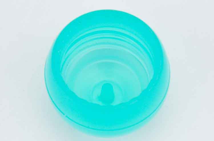 Plastic ball shape cap