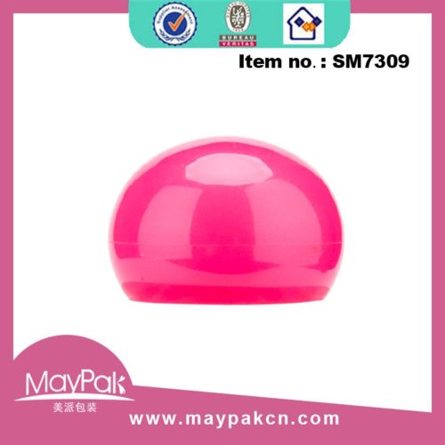Plastic round screw cap