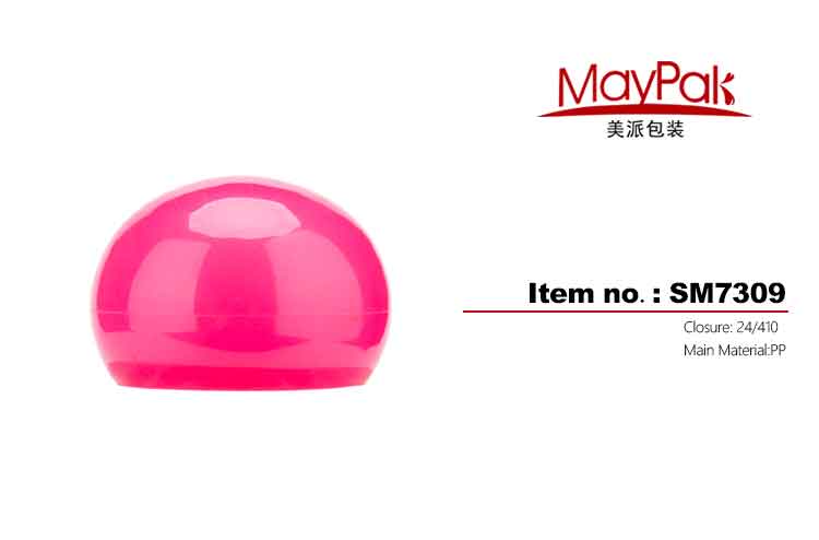 Plastic round screw cap