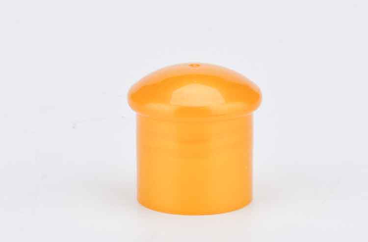 Blue round bottle cap