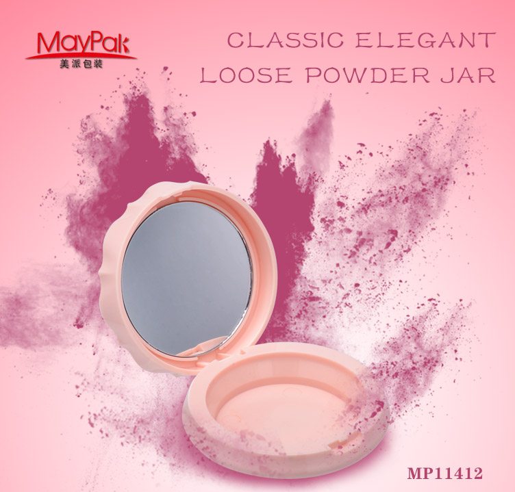 6g loose powder cream compact jar