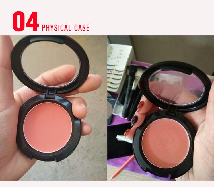 cosmetic plastic loose powder container