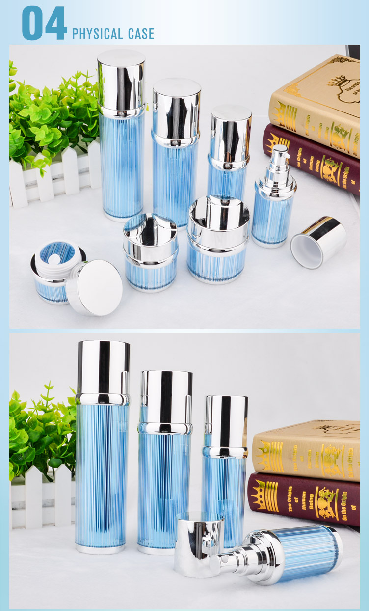 120ml acrylic empty airless bottle