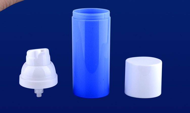 plastic round airless lotion bottles