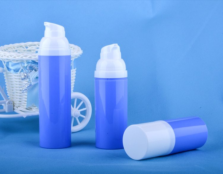 plastic round airless lotion bottles