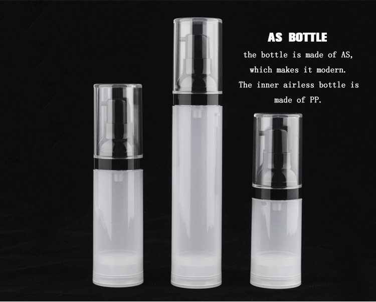 cosmetic acrylic lotion bottles