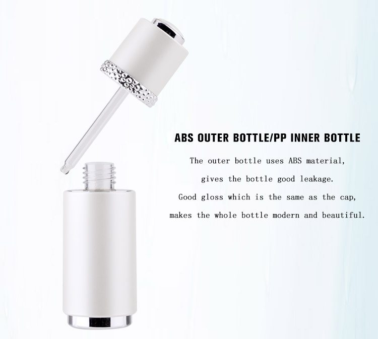 dropper and lotion bottle for cosmetics