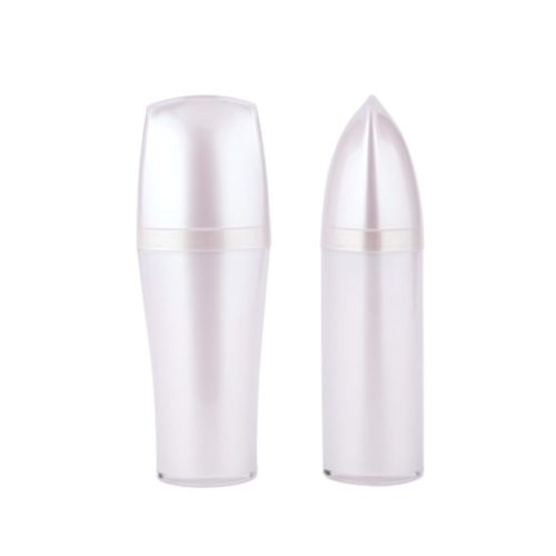 pink acrylic torch airless bottles