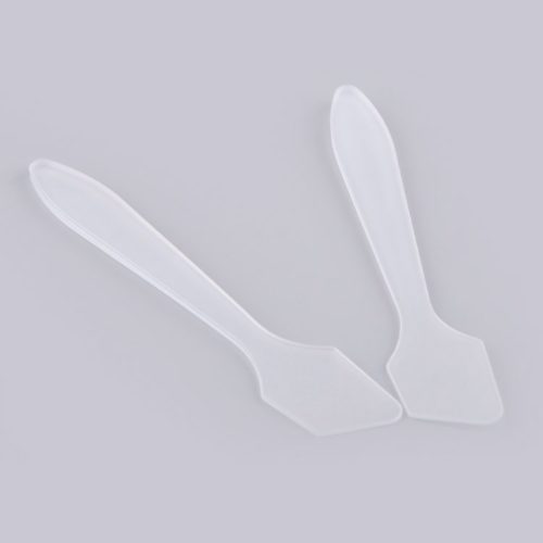 plastic cosmetic spoon