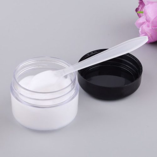 plastic cosmetic spoon