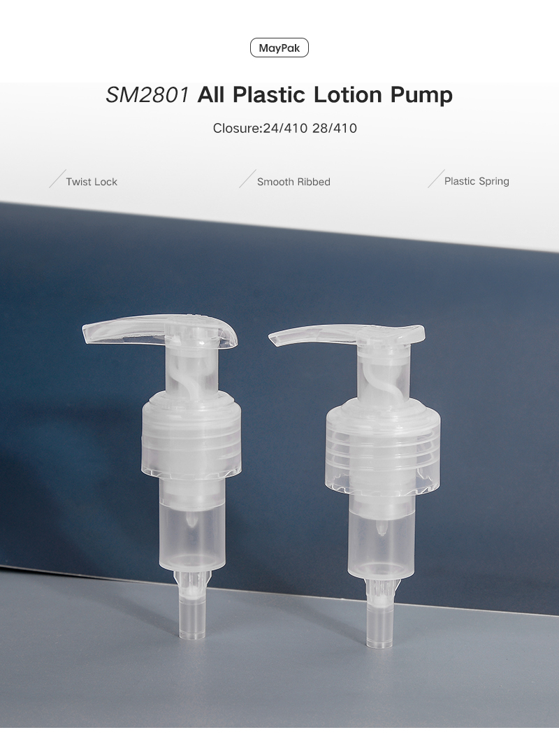 all plastic lotion pump