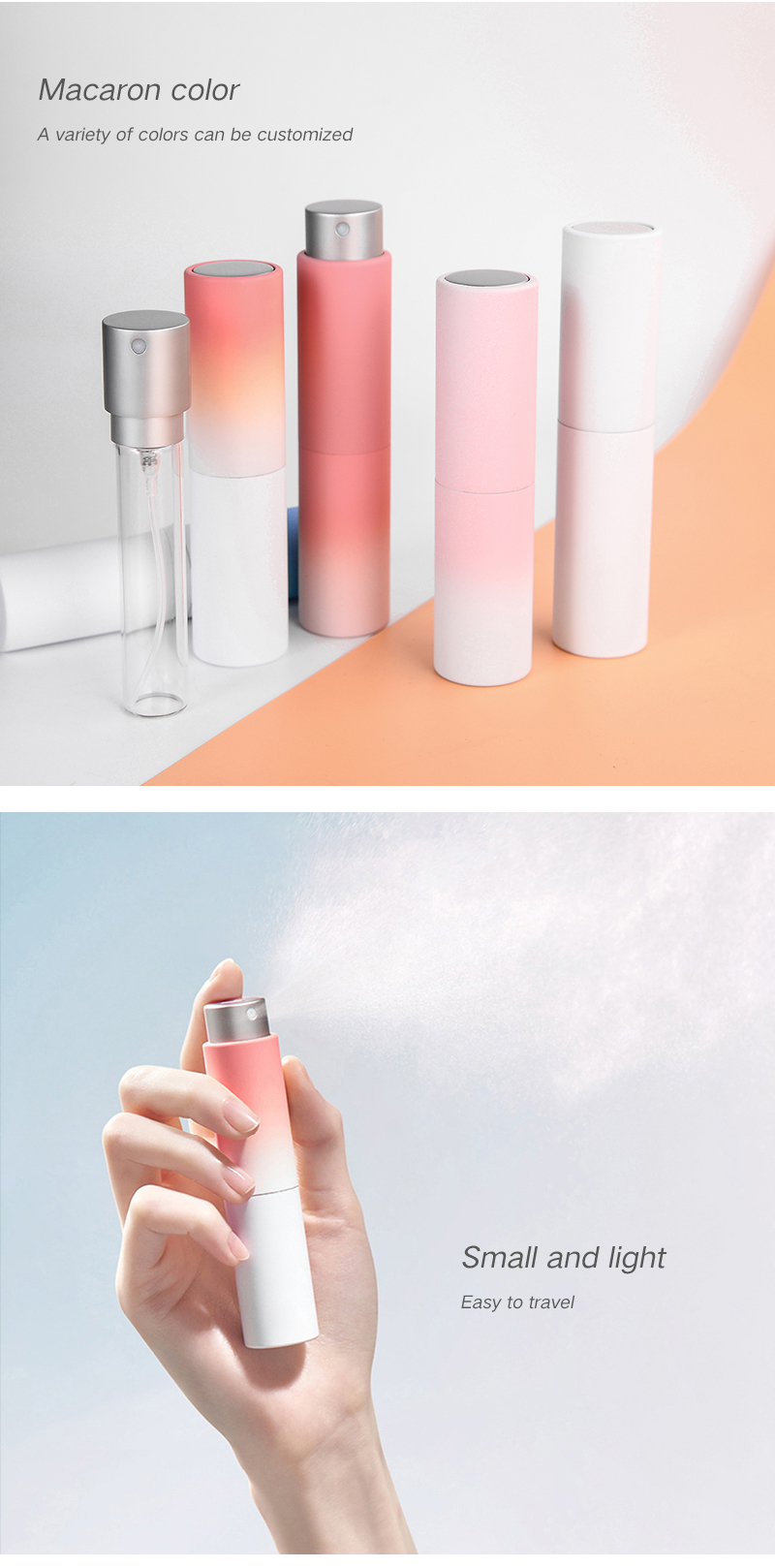 Refillable Mist Spray Bottle