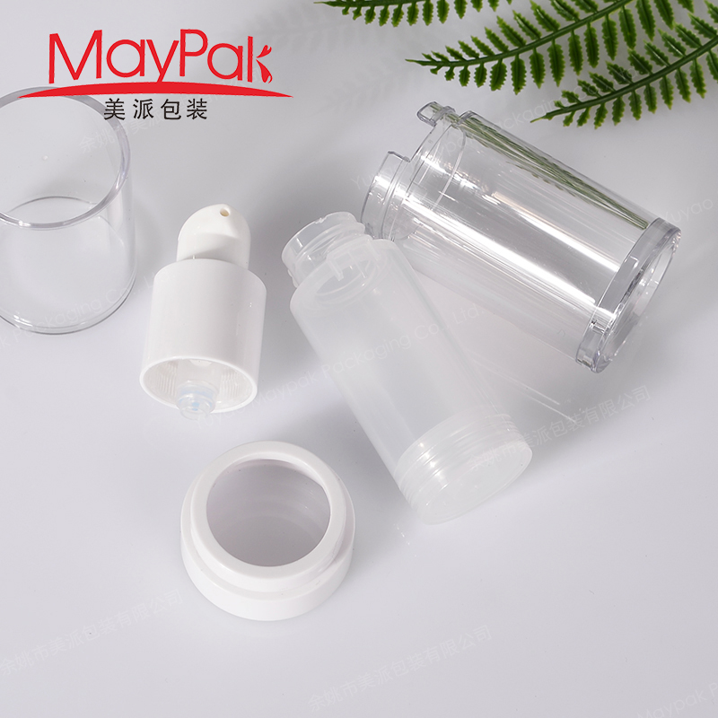 15ml 30ml 1oz Refill Inner Lotion Airless Pump Bottle
