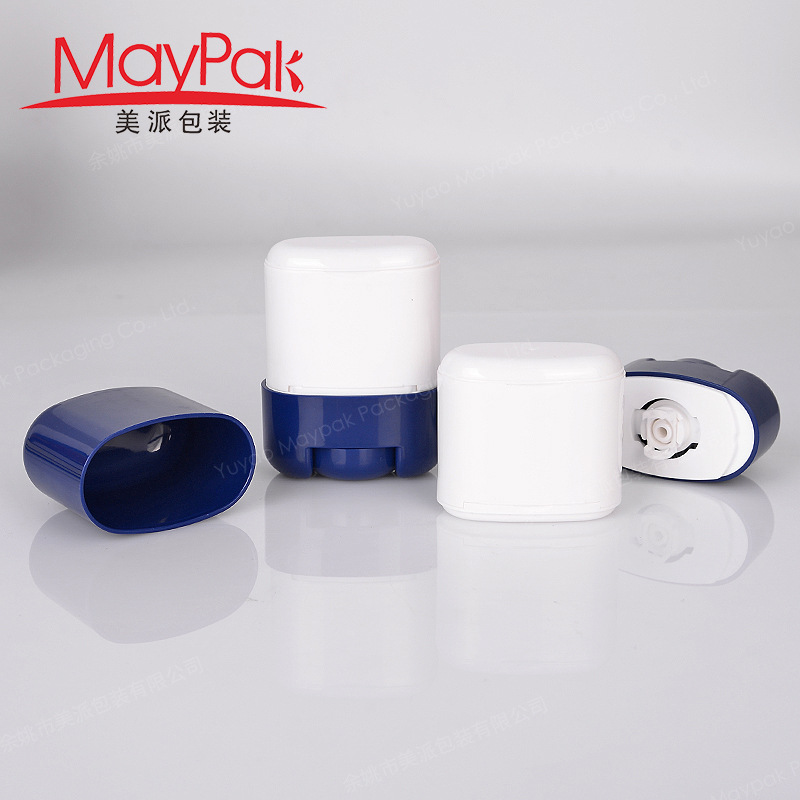 Oval Refillable Deodorant Stick Container