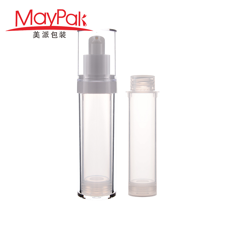 15ml 30ml 1oz Refill Inner Lotion Airless Pump Bottle