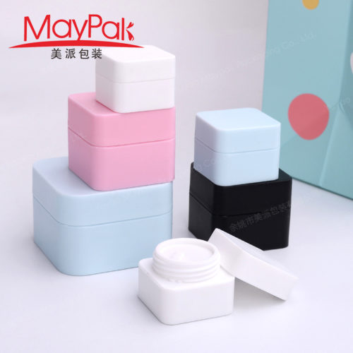 Square Cream Jar